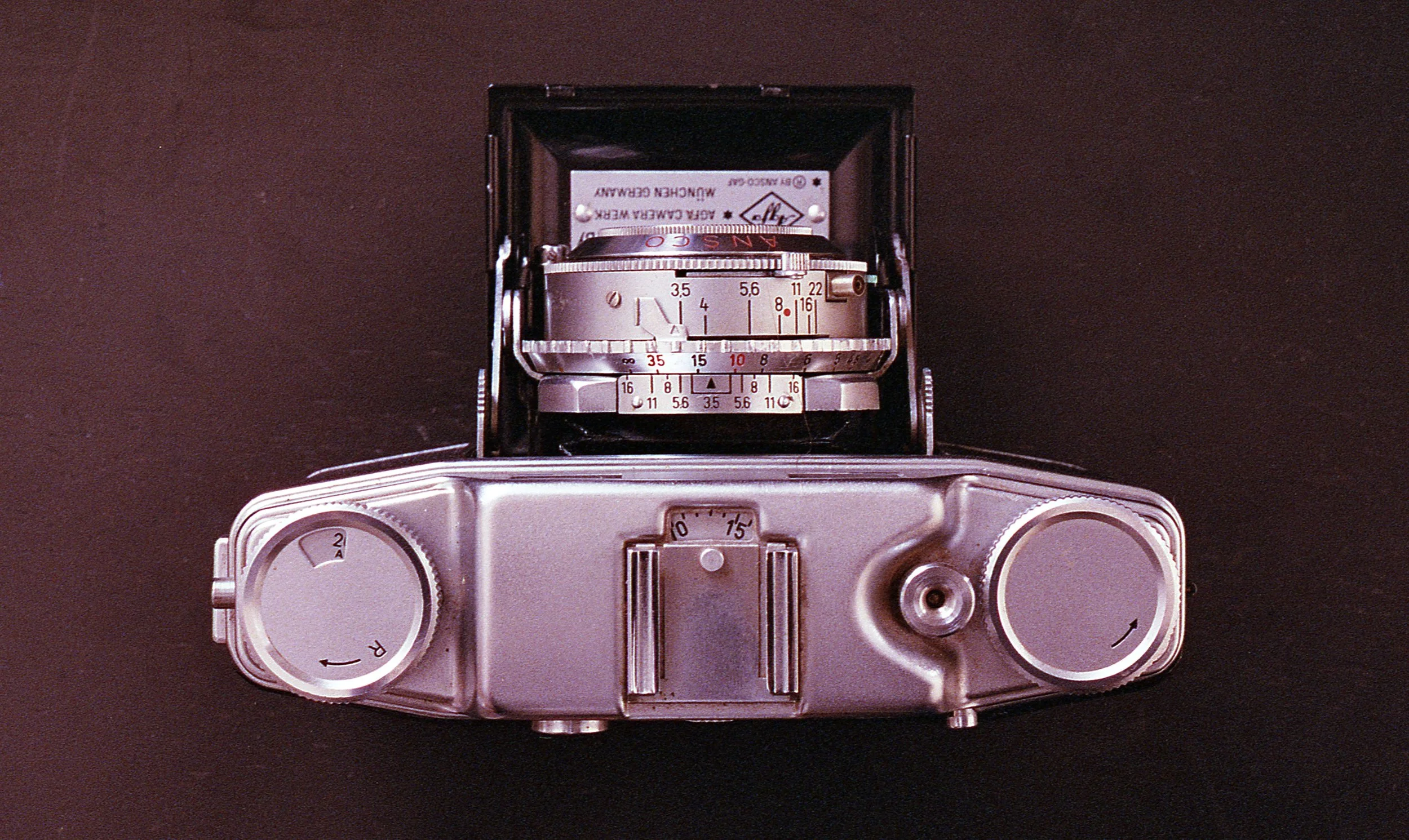 ANSCO SUPER REGENT スプリングカメラ ANSCO Super Regent (1955) - mike eckman dot com